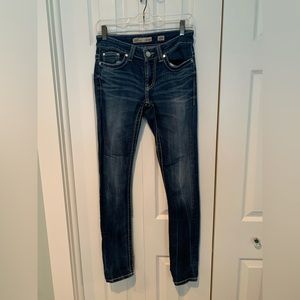 BKE Payton skinny jean. Dark wash. EUC.25R. With some stretch